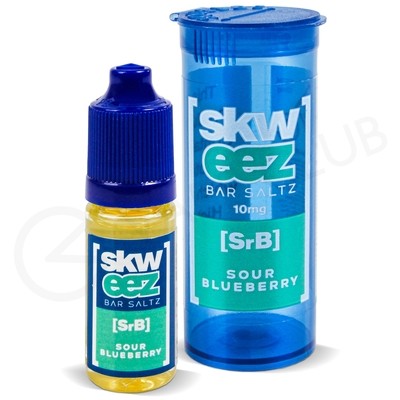 Sour Blueberry Nic Salt E-Liquid by Skweez