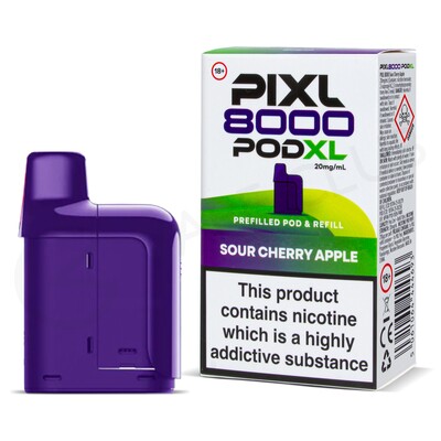 Sour Cherry Apple Pixl 8000 Refill Pod