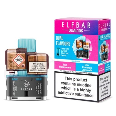 Sour Edition Elf Bar Dual 10K Refill Pack