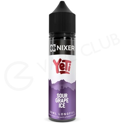 Sour Grape Ice Longfill Concentrate by Nixer x Yeti