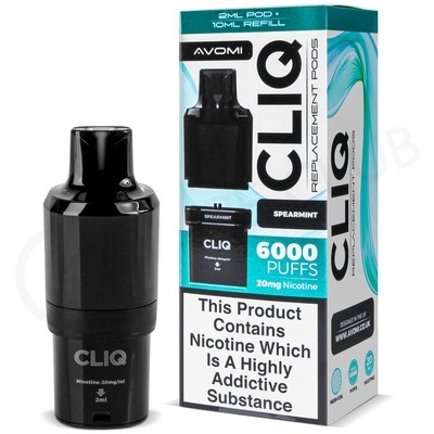 Spearmint Avomi Cliq 6000 Puff Refill Pack