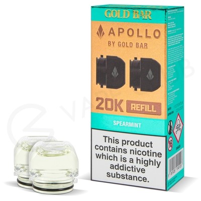 Spearmint Gold Bar Apollo Prefilled Pods