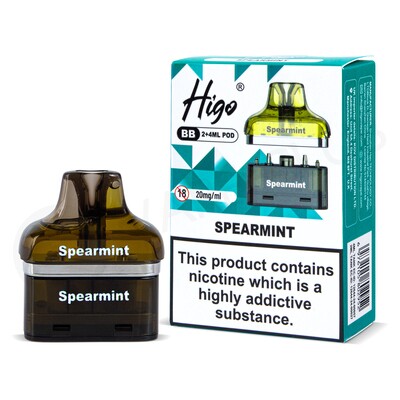 Spearmint Higo BB 4000 Refill Pods