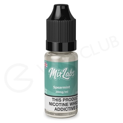 Spearmint Nic Salt E-Liquid by Mix Labs