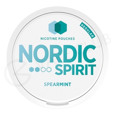 Spearmint Nicotine Pouches by Nordic Spirit