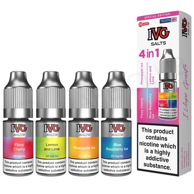 Special Edition Nic Salt E-Liquid by IVG 4 in 1 Salts