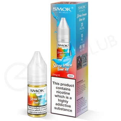 Straw Lemon Lime Ice Nic Salt E-Liquid by Smok