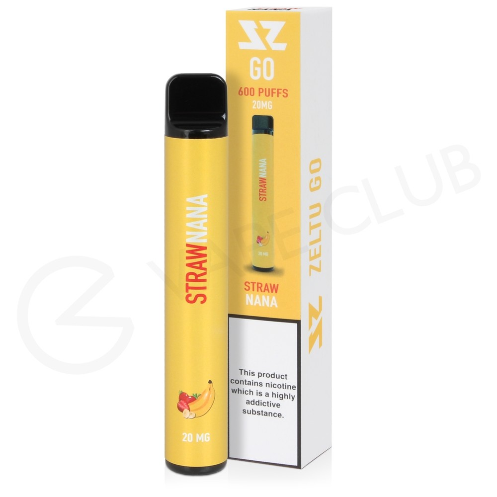 Straw Nana Zeltu Go Disposable Vape