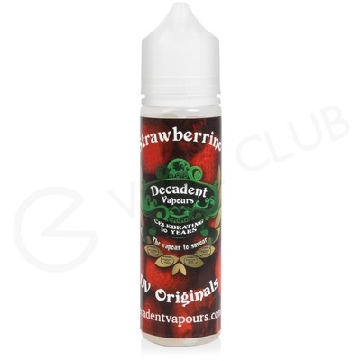 Strawberrino Shortfill E-Liquid by Decadent Originals 50ml