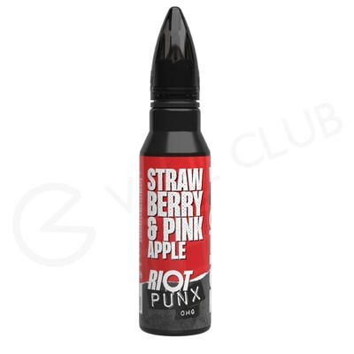 Strawberry & Pink Apple Shortfill E-Liquid by Punx 50ml