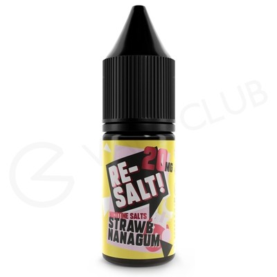 Strawberry Banana Gum Nic Salt E-Liquid by Re Salt