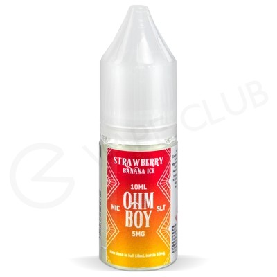 Strawberry Banana Ice Nic Salt E-Liquid by Ohm Boy SLT