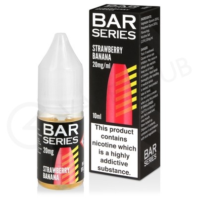 Strawberry Banana Nic Salt E-Liquid by Bar Series