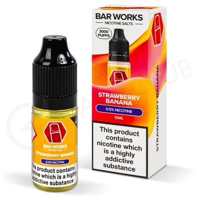 Strawberry Banana Nic Salt E-Liquid by Bar Works