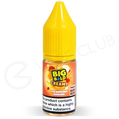 Strawberry Banana Nic Salt E-Liquid by Big Bold