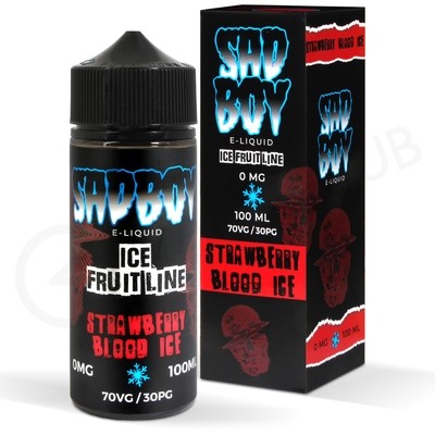 Strawberry Blood Ice Shortfill E-Liquid by Sadboy