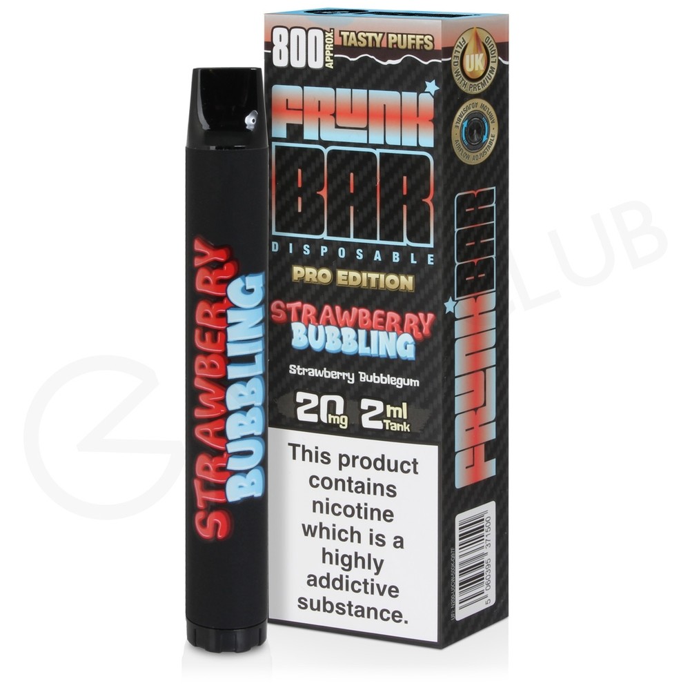 Strawberry Bubbling Frunk Bar Pro Disposable Vape