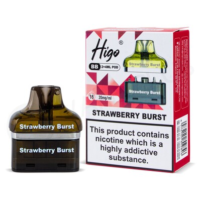 Strawberry Burst Higo BB 4000 Refill Pods