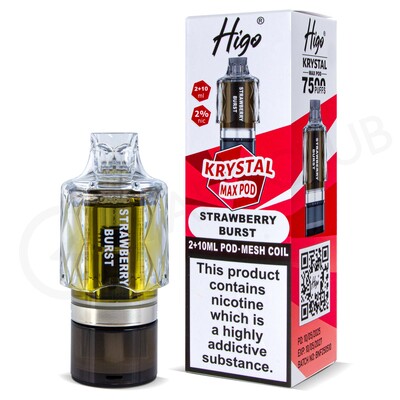 Strawberry Burst Higo Krystal Max Refill Pod