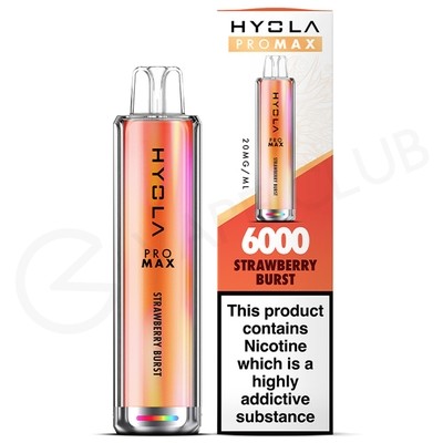 Strawberry Burst Hyola Pro Max HY6000 Disposable Vape