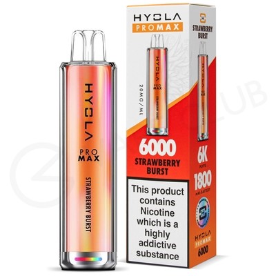 Strawberry Burst Hyola Pro Max HY6000 Disposable Vape