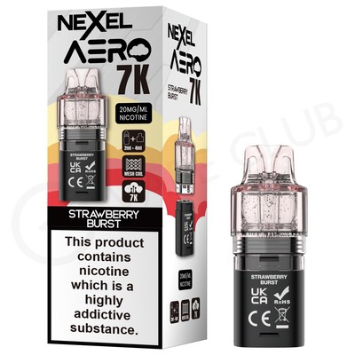 Strawberry Burst Nexel Aero 7K Refill Pack