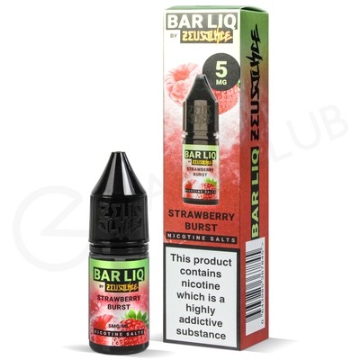 Strawberry Burst Nic Salt E-Liquid by Bar Liq