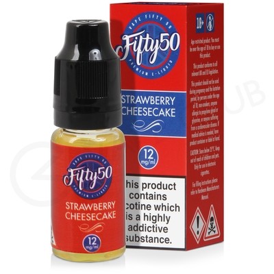 Strawberry Cheesecake E-Liquid by Fifty 50