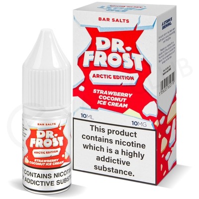 Strawberry Coconut Ice Cream Nic Salt E-Liquid by Dr Frost