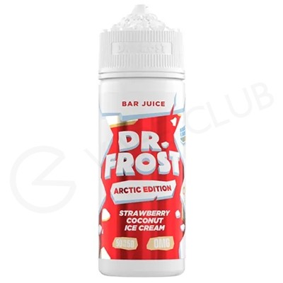 Strawberry Coconut Ice Cream Shortfill E-Liquid by Dr Frost Arctic Edition 100ml