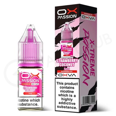 Strawberry Coconut Nic Salt E-Liquid by Ox Passion