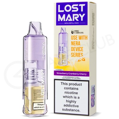 Strawberry Cranberry Cherry Lost Mary Nera Pureview Refill Pod
