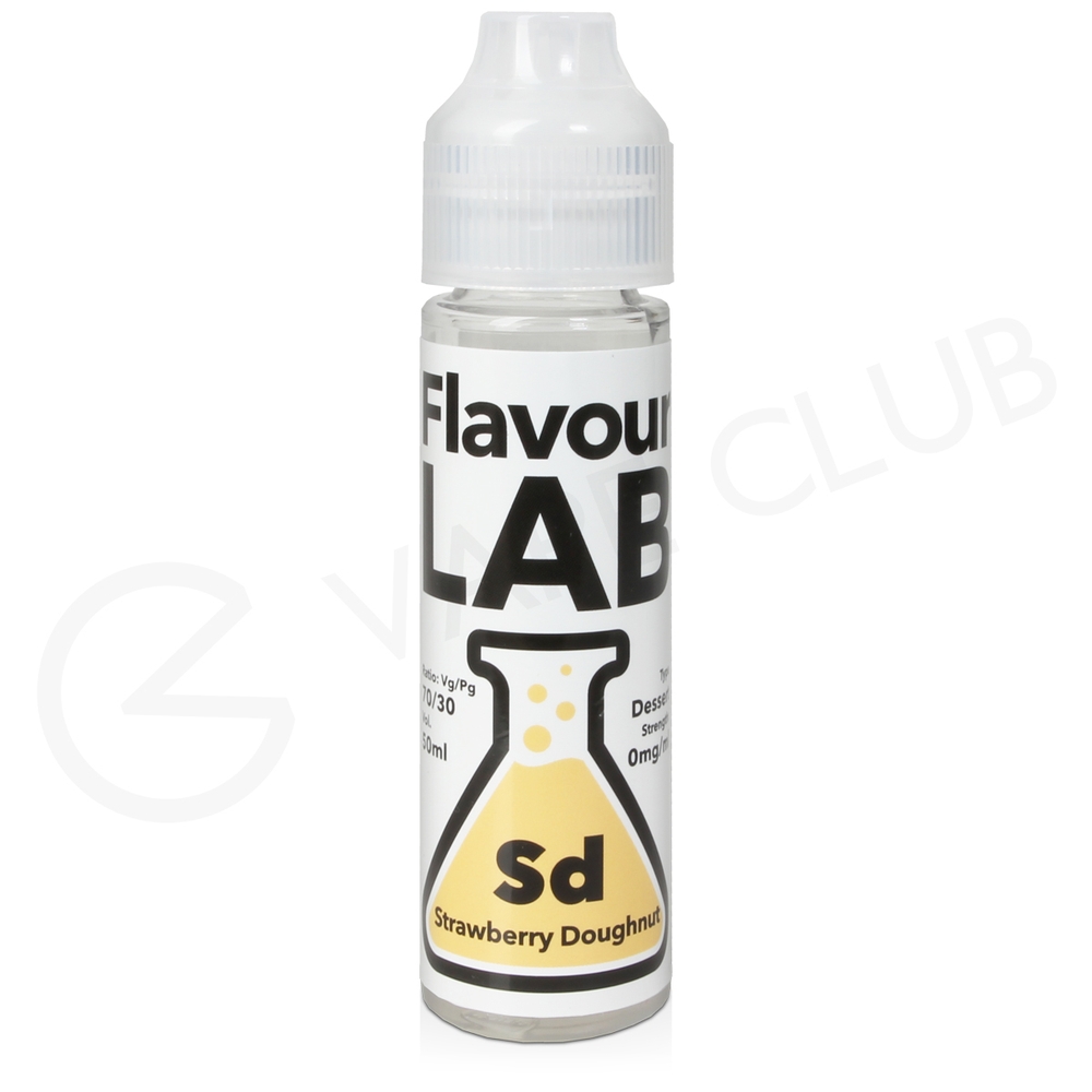 Strawberry Donut Shortfill E Liquid By Flavour Lab 50ml 