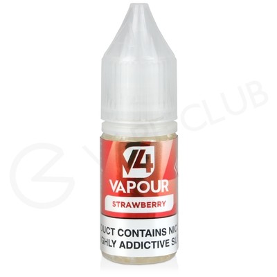 Strawberry E-Liquid by V4 VAPOUR