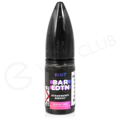 Strawberry Maxx Nic Salt E-Liquid by Riot Bar Edition
