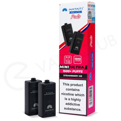 Strawberry GB Hayati Mini Ultra Prefilled Pods