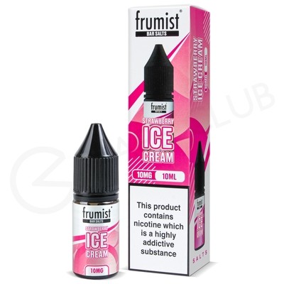 Strawberry Ice Cream E-Liquid by Frumist Bar Salts