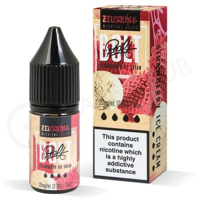 Strawberry Ice Cream Nic Salt E-Liquid by Bolt