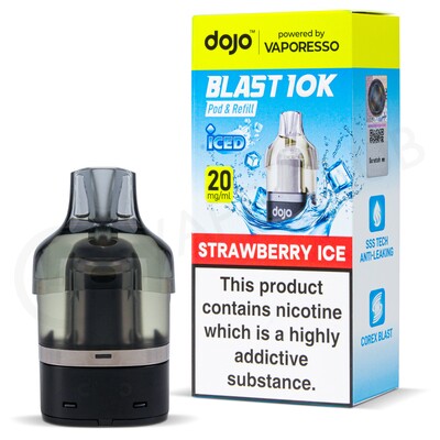 Strawberry Ice Dojo Blast 10K Refill Pod