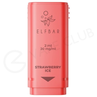 Strawberry Ice Elf Bar 1200 Prefilled Pod