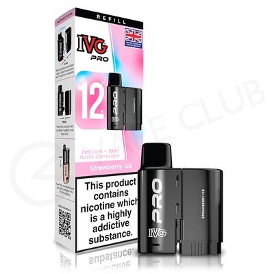 Strawberry Ice IVG Pro 12 Refill Pack