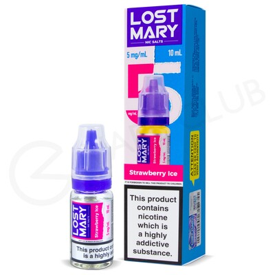 Strawberry Ice Nic Salt E-Liquid by Lost Mary