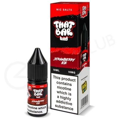 Strawberry Ice Nic Salt E-Liquid by That Bar Juice