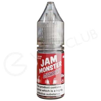 Strawberry Jam Nic Salt E-Liquid by Jam Monster