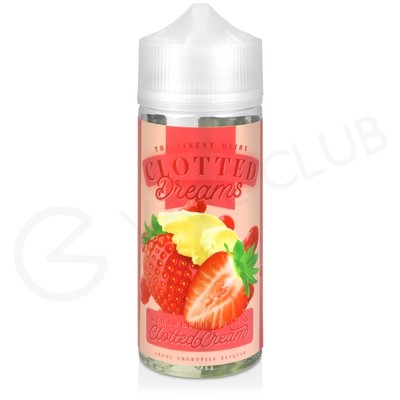 Strawberry Jam & Clotted Cream Shortfill E-Liquid by Clotted Dreams 100ml