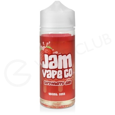 Strawberry Jam Shortfill E-Liquid by Jam Vape Co. 100ml