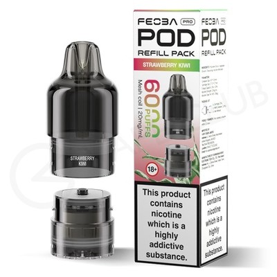 Strawberry Kiwi Feoba 6000 Pro Refill Pack
