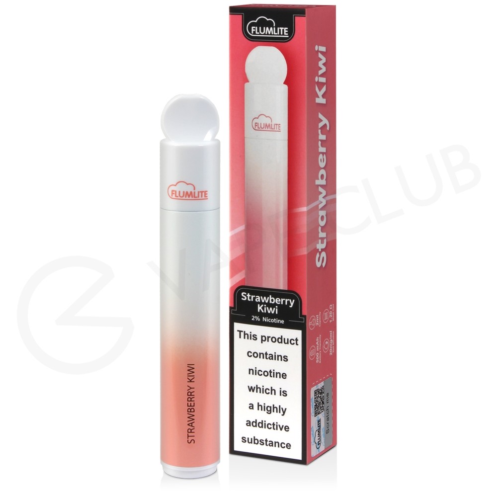 Flum Lite Strawberry Kiwi Disposable Vape 3 For £12