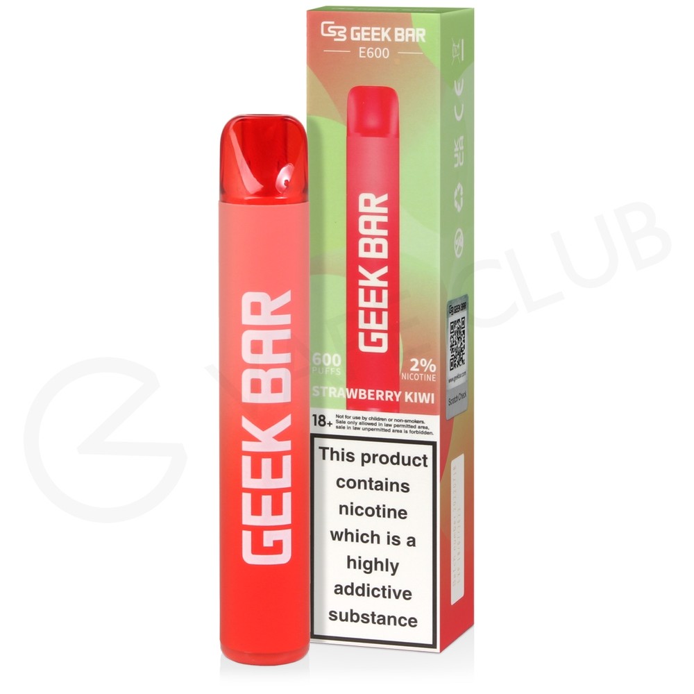 Strawberry Kiwi Geek Bar E600 Disposable Vape