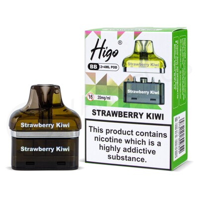 Strawberry Kiwi Higo BB 4000 Refill Pods